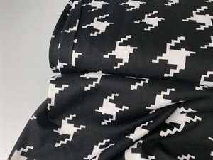 Polyesterjersey - med grafisk hanefjed